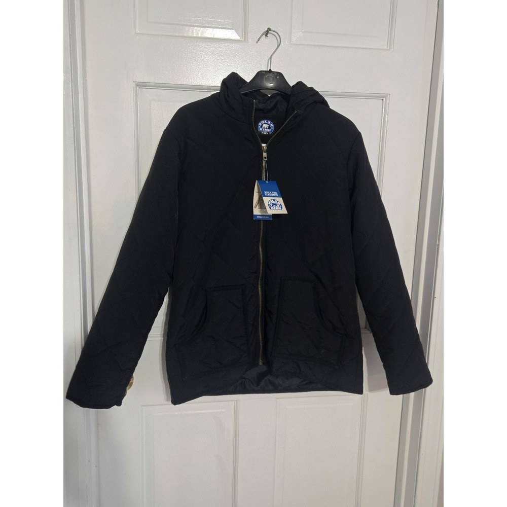 Polar King Alpine‎ Coat Jacket winter black NWT quilted size Large Womens